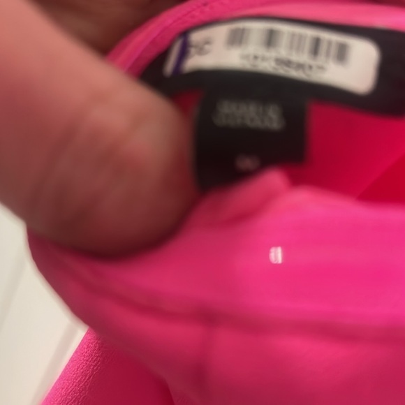 FLATTERING! Express One Piece Wide Leg Strapless - Hot Pink- Size Medium. - Picture 10 of 12